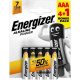 Elem, AAA mikro, 4+1 db, ENERGIZER "Alkaline Power"