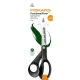 Olló, kerti, 21 cm, FISKARS "Functional Form Renew", fekete