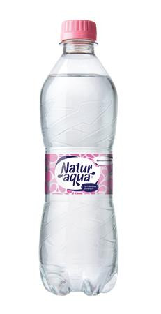 Ásványvíz, szénsavmentes, NATUR AQUA, 500 ml