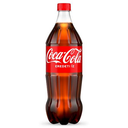 Üdítőital, szénsavas, 1 l, COCA COLA