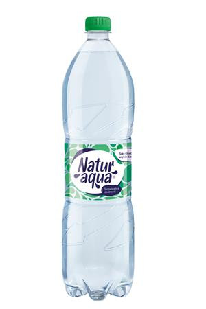 Ásványvíz, enyhe, NATUR AQUA, 1500 ml