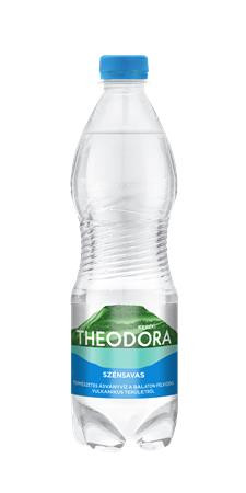 Ásványvíz, szénsavas, THEODORA, 500 ml, "Kereki"