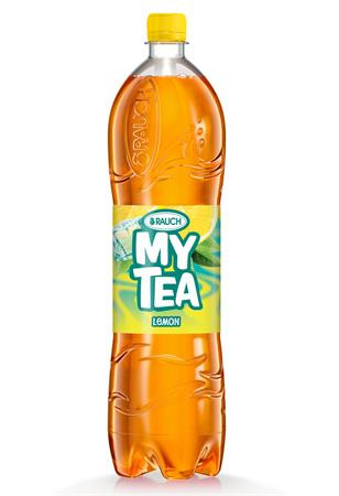 Üdítőital, szénsavmentes, 1,5 l, RAUCH "Mytea", citrom