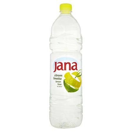 Ásványvíz, ízesített, JANA, 1500 ml, citrom-limetta