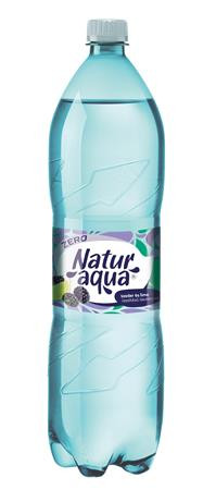 Ásványvíz, ízesített, NATUR AQUA EMOTION, szeder-lime zero 1500 ml