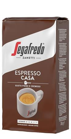 Kávé, pörkölt, őrölt, vákuumos csomagolásban, 250 g, SEGAFREDO, "Espresso Casa"