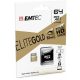 Memóriakártya, microSDXC, 64GB, UHS-I/U1, 85/20 MB/s, adapter, EMTEC "Elite Gold"