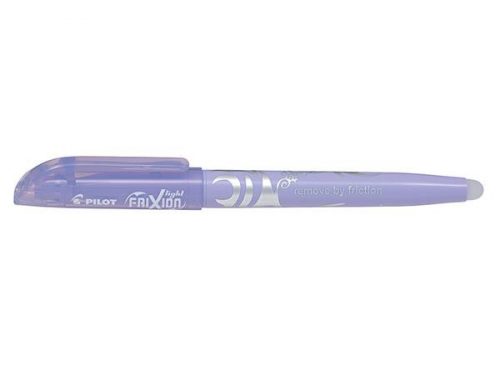 Szövegkiemelő, 1-3,3 mm, törölhető, PILOT "Frixion Light Soft", pasztell-lila