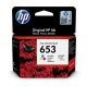 3YM74AE Tintapatron DeskJet Plus Ink Advantage 6075 All-in-One nyomtatóhoz, HP 653, c+m+y, 200 oldal