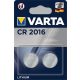 Gombelem, CR2016, 2 db, VARTA