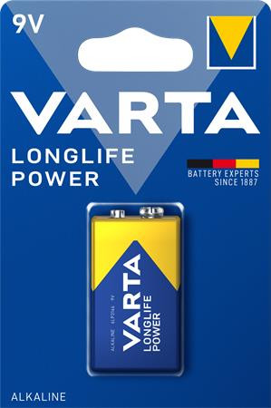 Elem, 9V, 1 db, VARTA "Longlife Power"